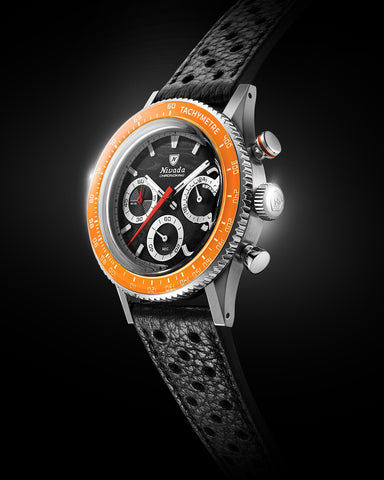 Nivada Grenchen Chronoking Mecaquarz Racing Black 87048Q