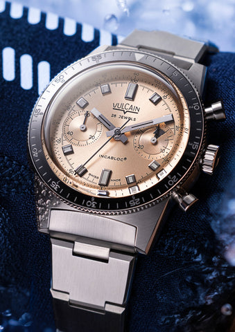 Vulcain Skindiver Chronograph Salmon 590176A87