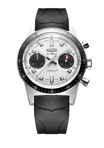 Vulcain Skindiver Chronograph White 590176A57