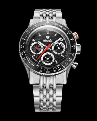 Nivada Grenchen Chronoking Mecaquarz Racing Black 87048Q