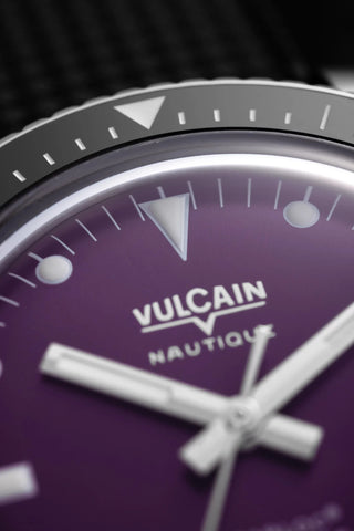 Vulcain Skindiver Nautique Purple Limited Edition