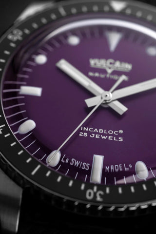 Vulcain Skindiver Nautique Purple Limited Edition