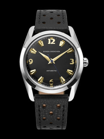 Nivada Grenchen Antarctic 35mm Black - Beige Lume 35017M