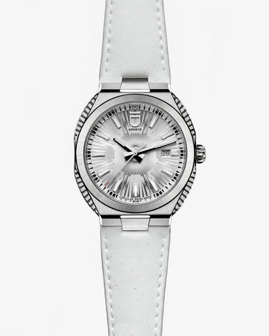 ID Geneve Circular S – Silver – Fluted Sides
