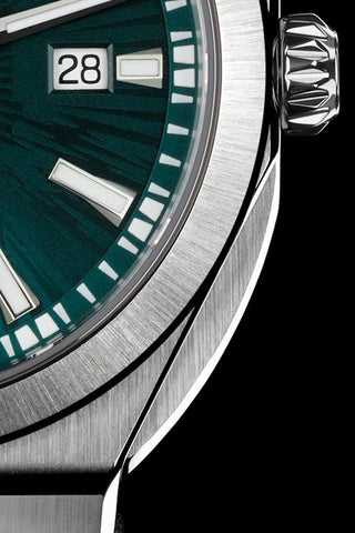 ID Geneve Circular S - Green - Fluted Sides