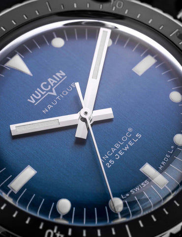 Vulcain Skindiver Nautique Blue - White Lume 660170B37