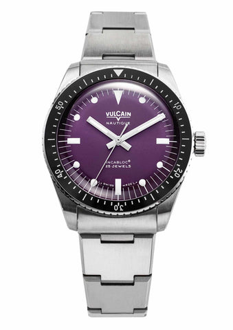 Vulcain Skindiver Nautique Purple Limited Edition