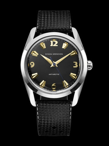 Nivada Grenchen Antarctic 35mm Black - Beige Lume 35017M
