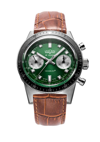 Vulcain Skindiver Chronograph Green 590176BK7