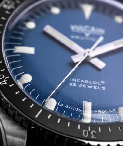 Vulcain Skindiver Nautique Blue - White Lume 660170B37