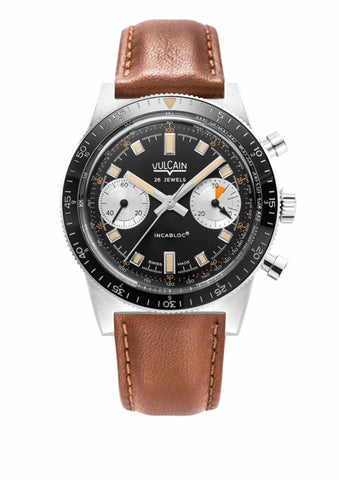 Vulcain Skindiver Chronograph Black 590176A07