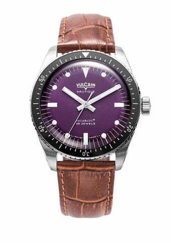 Vulcain Skindiver Nautique Purple Limited Edition