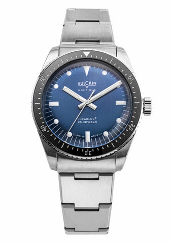 Vulcain Skindiver Nautique Blue - White Lume 660170B37