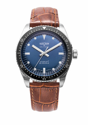 Vulcain Skindiver Nautique Blue - White Lume 660170B37