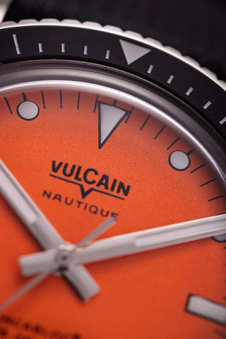 Vulcain Skindiver Nautique Orange