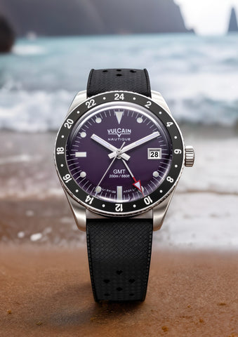 Vulcain Skindiver Nautique GMT Purple Limited Edition 680174A17
