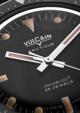 Vulcain Skindiver Black
