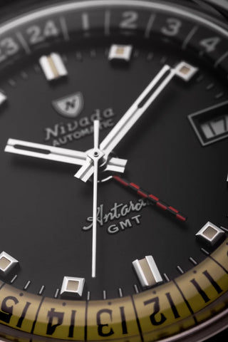 Nivada Grenchen Antarctic GMT Black 32043A