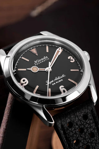 Nivada Grenchen Antarctic 3.6.9 Black Vintage 32032A