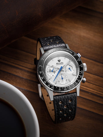 Nivada Grenchen Chronoking Mecaquarz Racing Grey 87046Q