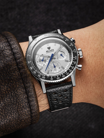 Nivada Grenchen Chronoking Mecaquarz Racing Grey 87046Q