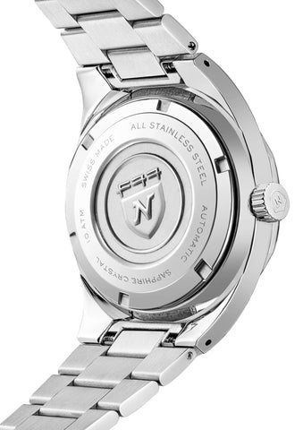 Nivada Grenchen F77 Blue 41mm Date 69041A77B