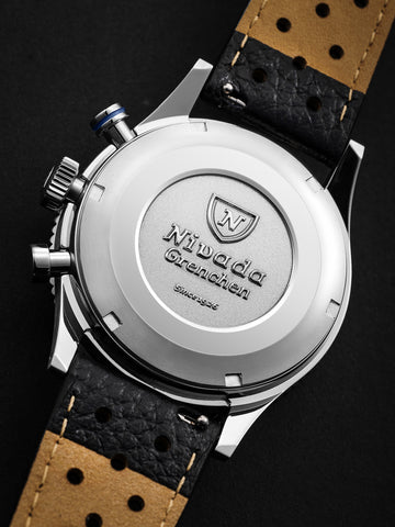 Nivada Grenchen Chronoking Mecaquarz Racing Grey 87046Q