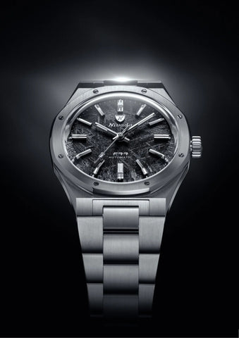 Nivada Grenchen F77 Meteorite 41mm No Date 68041A77C