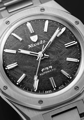 Nivada Grenchen F77 Meteorite 41mm No Date 68041A77C