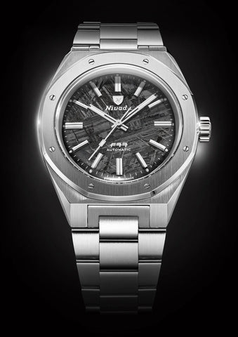 Nivada Grenchen F77 Meteorite 41mm No Date 68041A77C