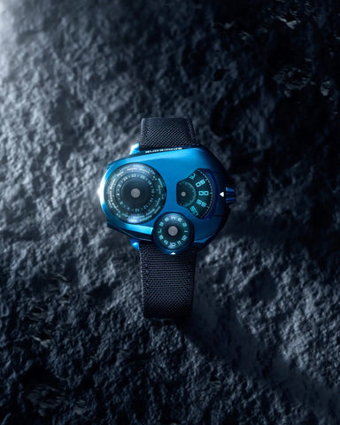 SpaceOne Worldtimer Blue