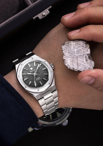 Nivada Grenchen F77 Meteorite 41mm No Date 68041A77C