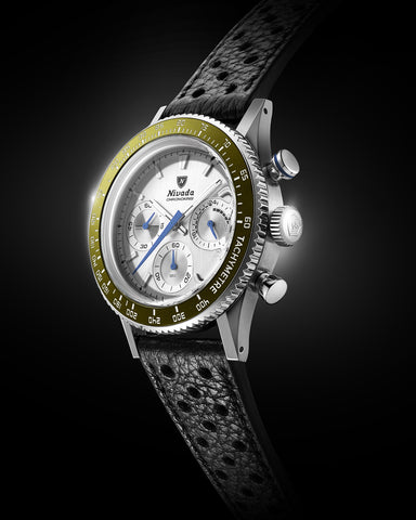 Nivada Grenchen Chronoking Mecaquarz Racing Grey 87046Q