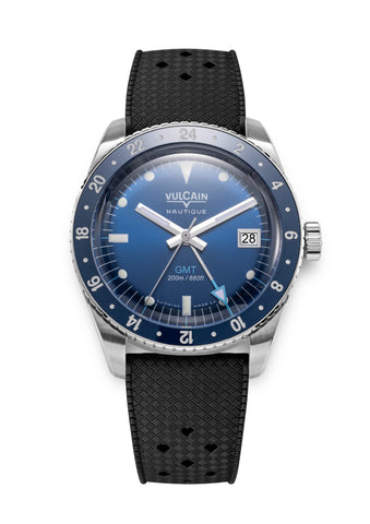 Vulcain Skindiver Nautique GMT Blue Limited Edition 680174B37