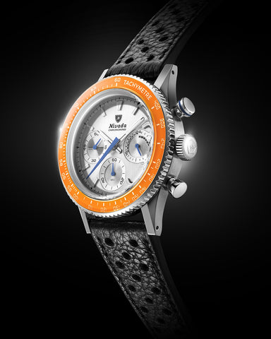 Nivada Grenchen Chronoking Mecaquarz Racing Grey 87046Q