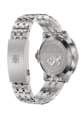 Second Hour Gin Clear Ripple Pale Aqua Limited Edition