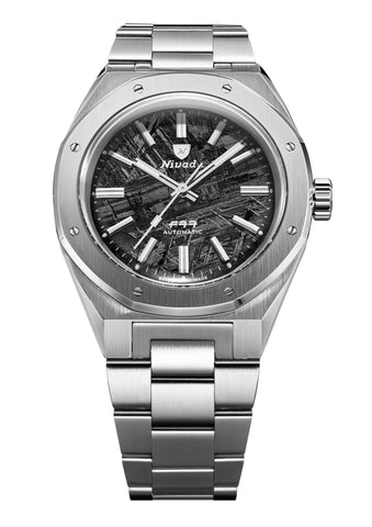 Nivada Grenchen F77 Meteorite 41mm No Date 68041A77C
