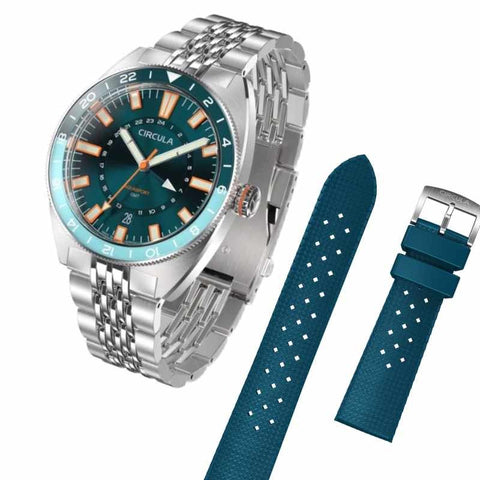 Circula AquaSport GMT Blau