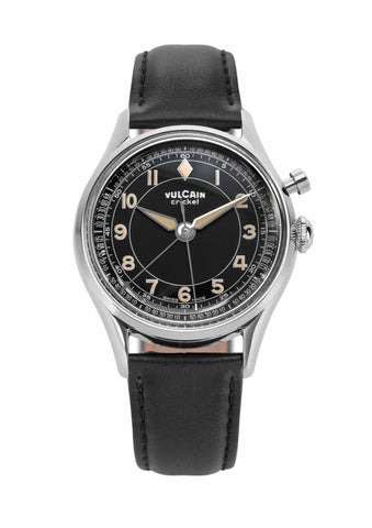 Vulcain Cricket Classique 36 Black-Khaki