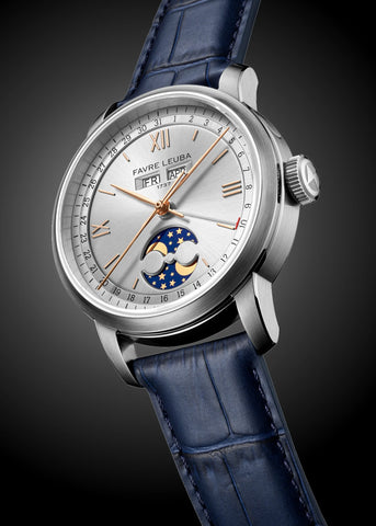 Favre Leuba 1737 Triple Calendar - Silver