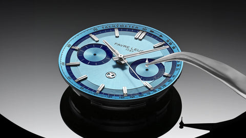 Favre Leuba Chief Chronograph - Ice Blue