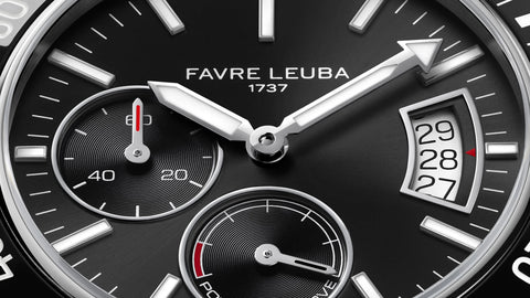 Favre Leuba Deep Raider Power Reserve - Black