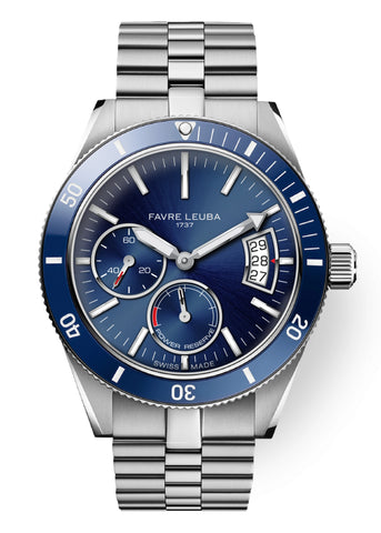 Favre Leuba Deep Raider Power Reserve - Blue