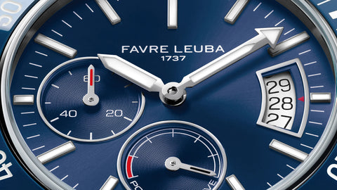 Favre Leuba Deep Raider Power Reserve - Blue