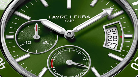 Favre Leuba Deep Raider Power Reserve - Green