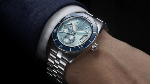 Favre Leuba Deep Raider Power Reserve - Ice Blue