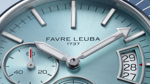 Favre Leuba Deep Raider Power Reserve - Ice Blue