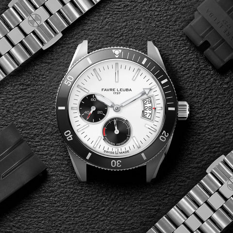 Favre Leuba Deep Raider Power Reserve - White