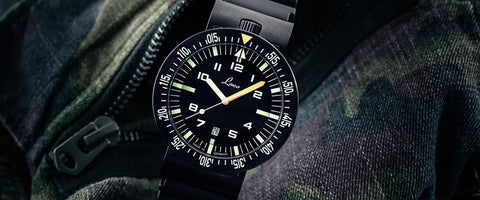 Laco Squad Watch ATACAMA 2 46mm Automatic Top Grade Movement OUTLET