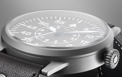 Laco Dortmund 45mm Handaufzug - Fliegeruhr ORIGINAL